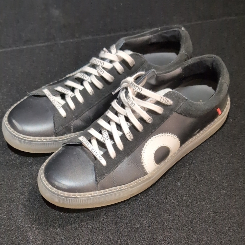 Oliver Cabell Black and White Sneakers